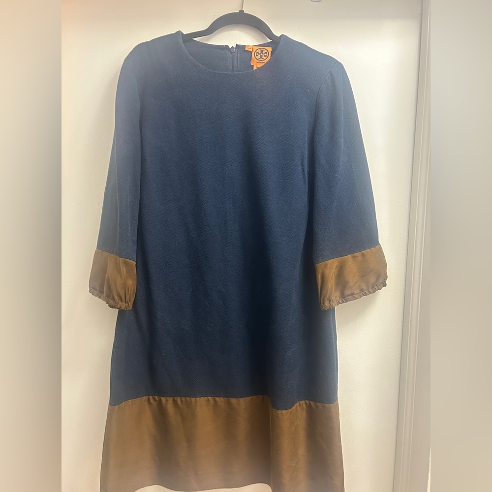 Tory Burch Navy Blue Knit Dress